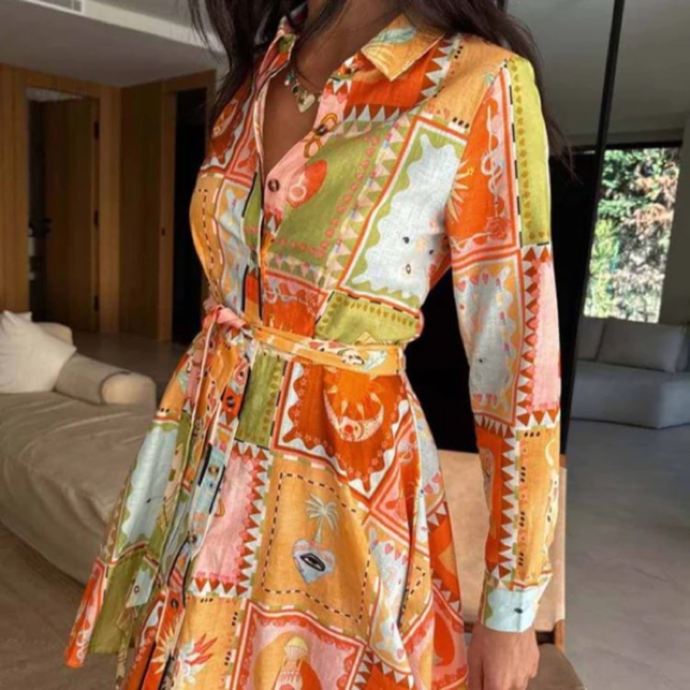 NWT NEVER FULLY DRESSED Lauren Shirt Dress Sz 12 - Picture 14 of 14